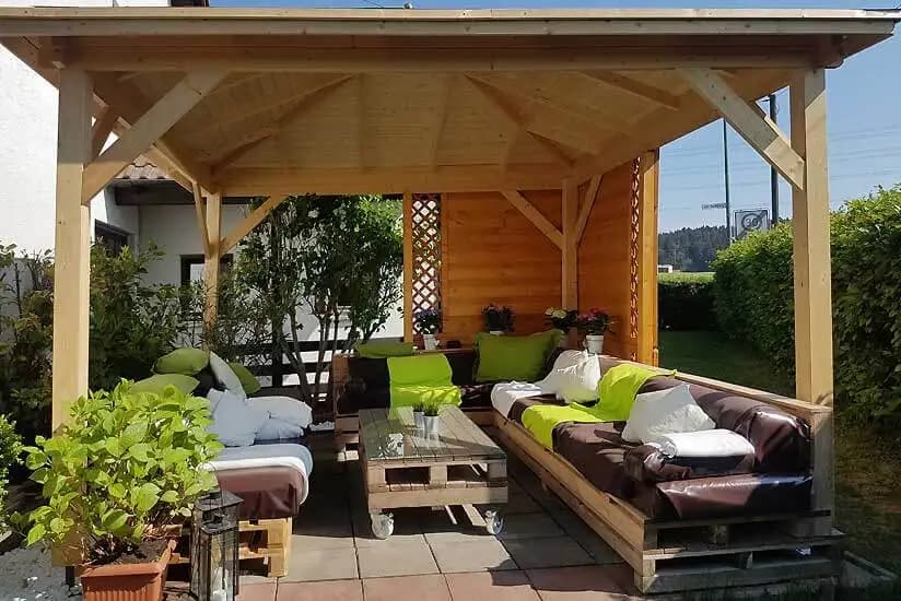 Gartenzimmer selber bauen - Eine Anleitung von solundo.de