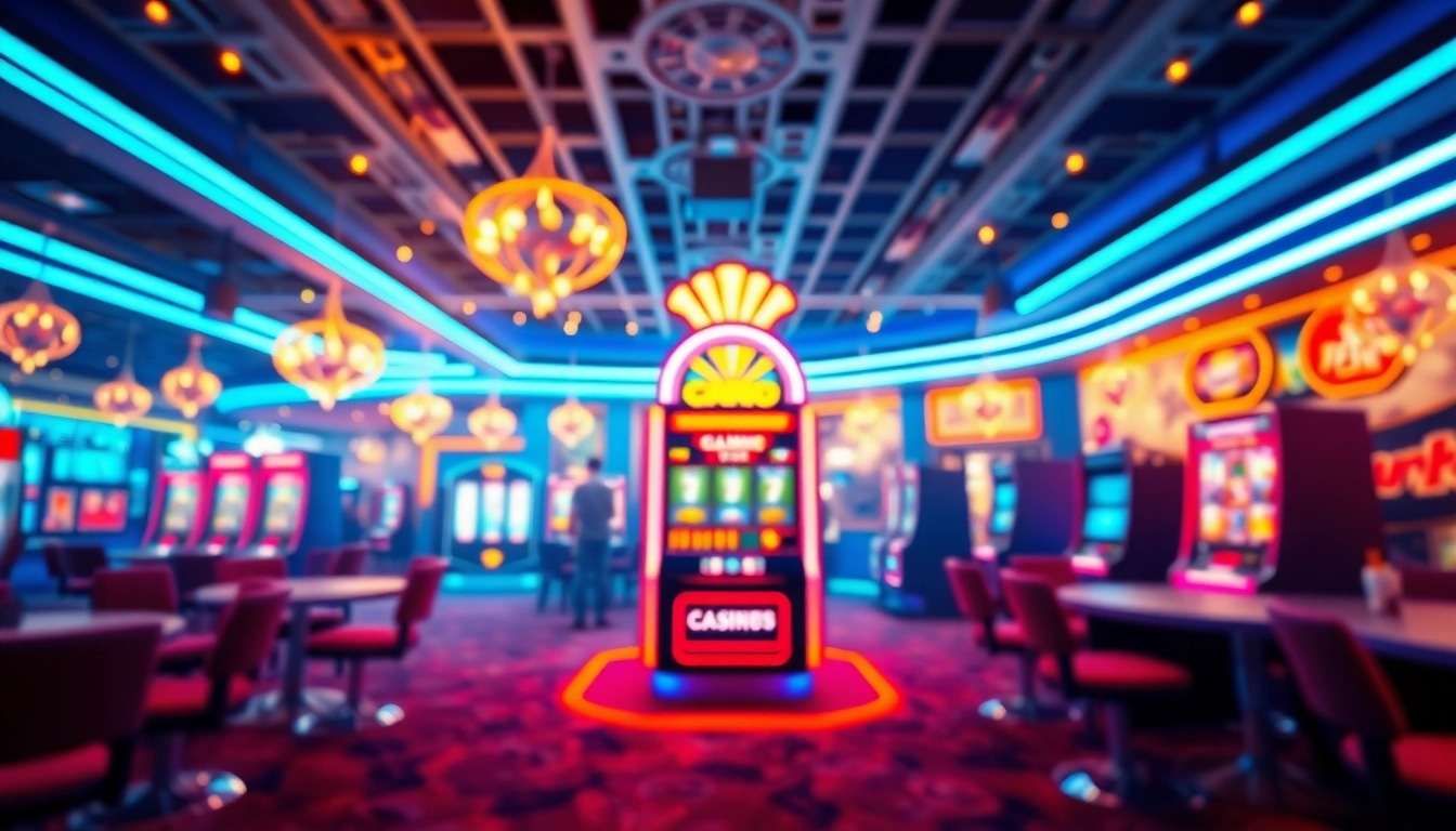 Entdecken Sie die aufregende Welt des Online Casinos mit einem aufregenden virtuellen Spielautomaten.