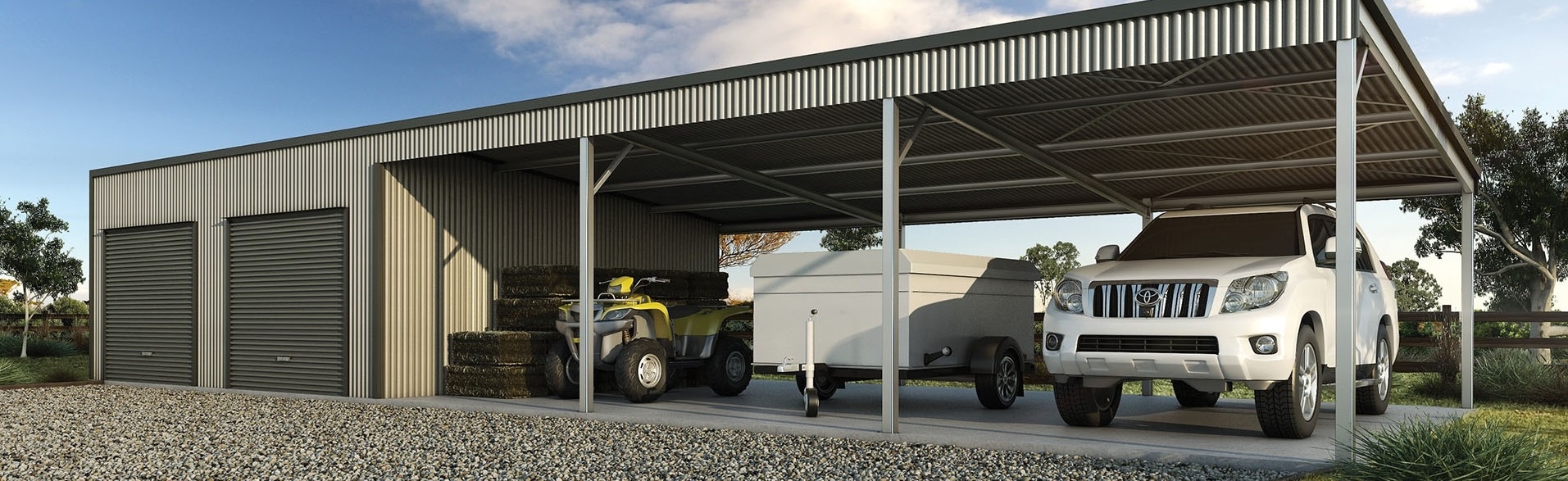 Carport Günstig Kaufen: So Kombinieren Sie Fahrzeugschutz und Stauraum