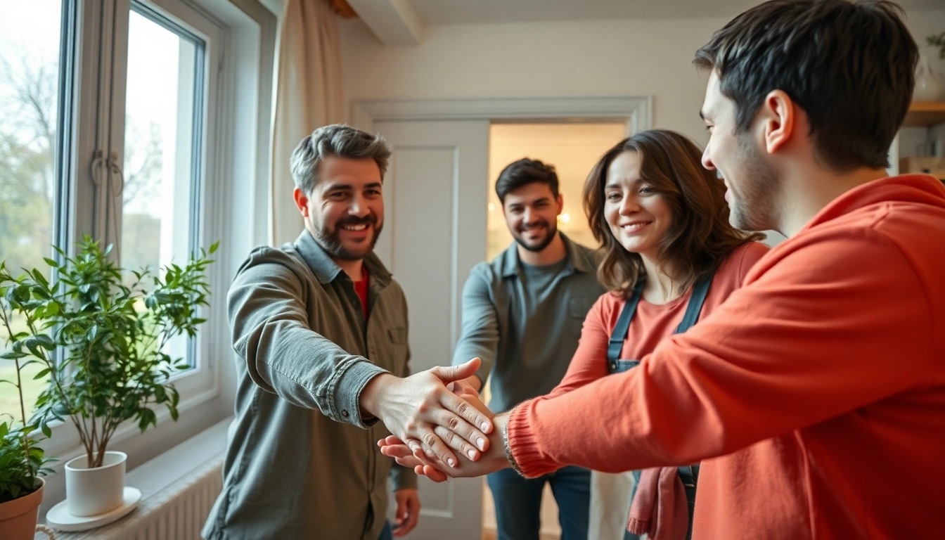 Entrümpelung Wien: Professionelles Team bei der besenreinen Räumung einer Wohnung.