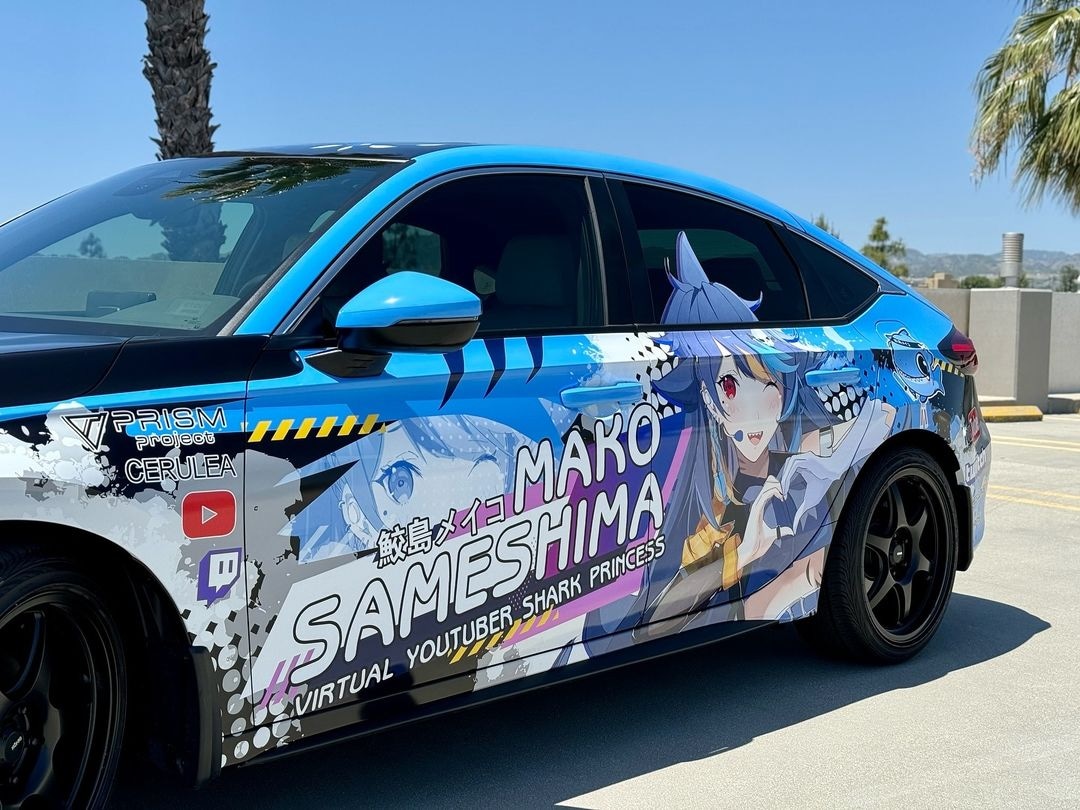 Anime car wrap für echte Fans – Jetzt Itasha-Folierung gestalten lassen