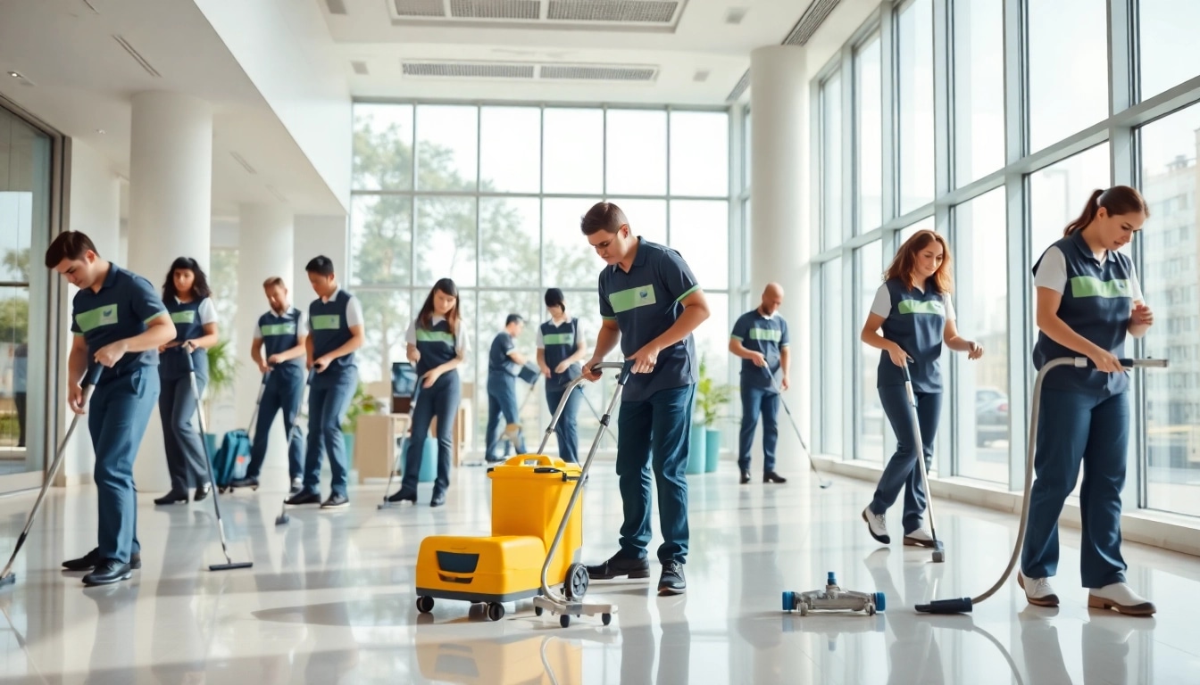 Gebäude mit Herz bietet professionelle Gebäudereinigung mit einem engagierten Team für makellosen Glanz.