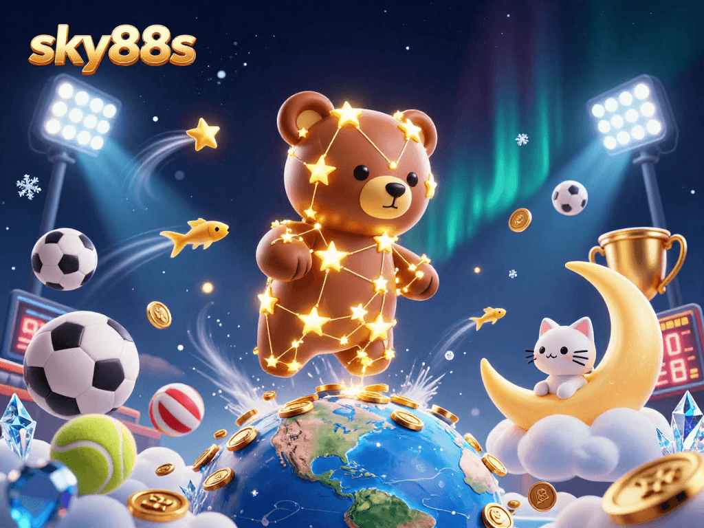 Engage in thrilling gameplay at sky88s with captivating illustrations of casino adventures.