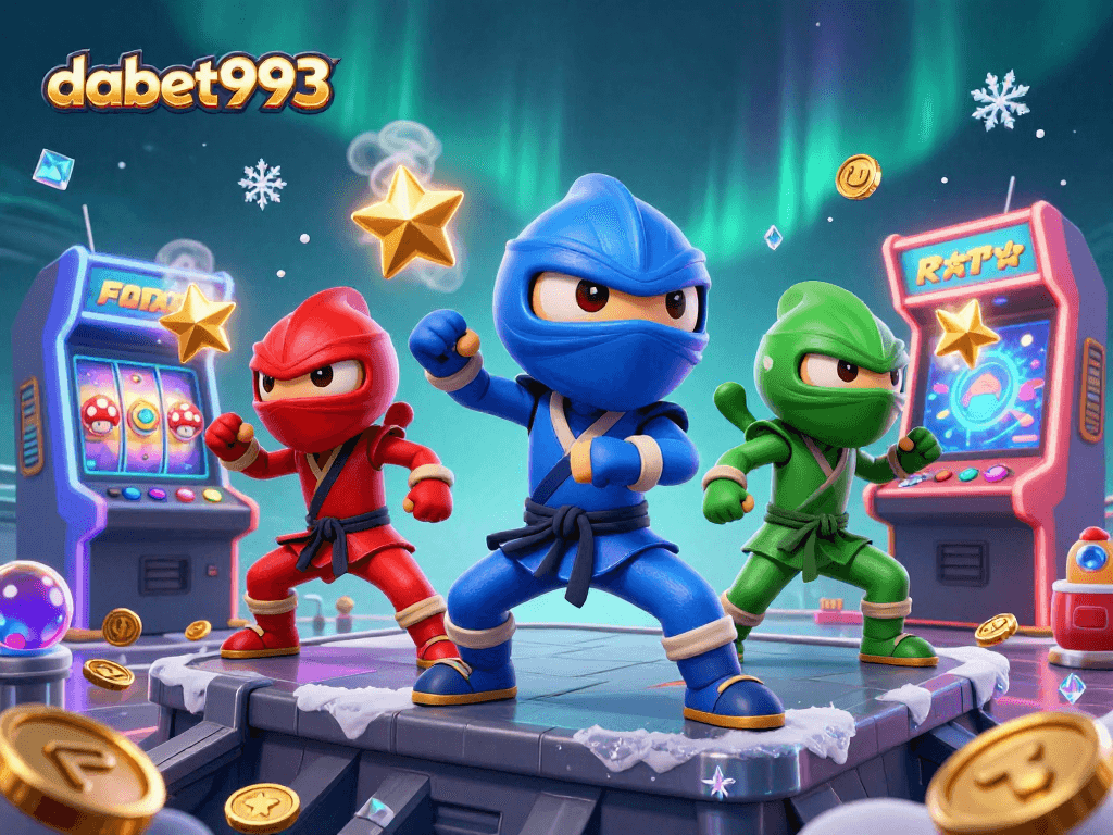 Engage with dabet993 for thrilling entertainment as ninja chameleons battle amidst colorful arcade action.