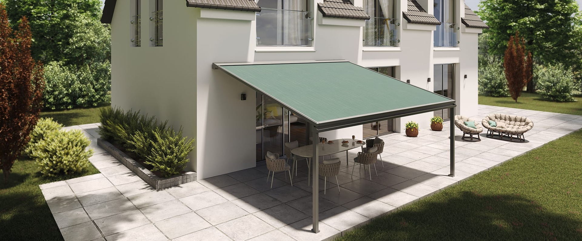 Welche Materialien sind für eine Pergola Markise ideal?