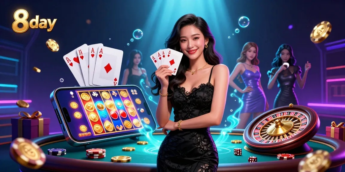 Experience the thrill of winning at 8 day casino with vibrant games, vibrant characters, and immersive atmosphere.