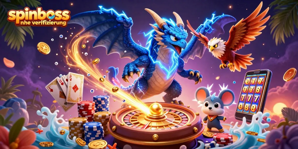 spinboss ohne Verifizierung: Spielen Sie mit unseren aufregenden Casinospielen und sammeln Sie Schätze!