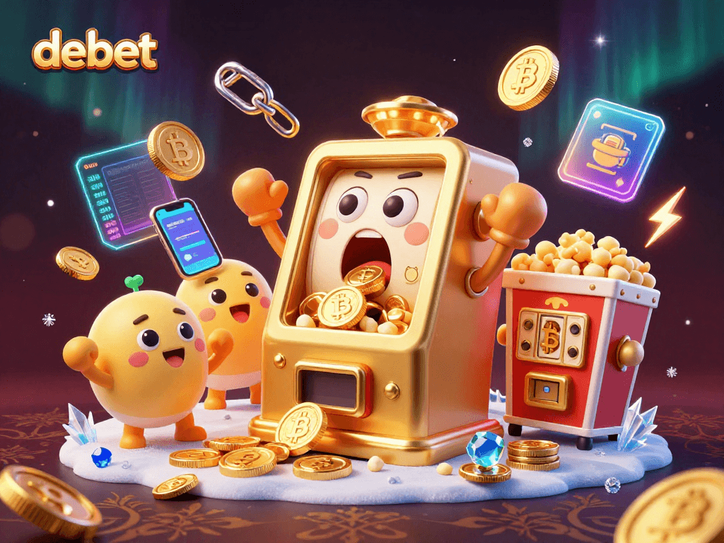 Experience thrilling gaming with DEBET, where slot machines bring jackpots and delight!