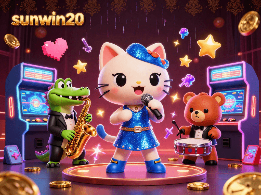 Experience the excitement at sunwin20 while enjoying colorful casino games with vibrant characters.