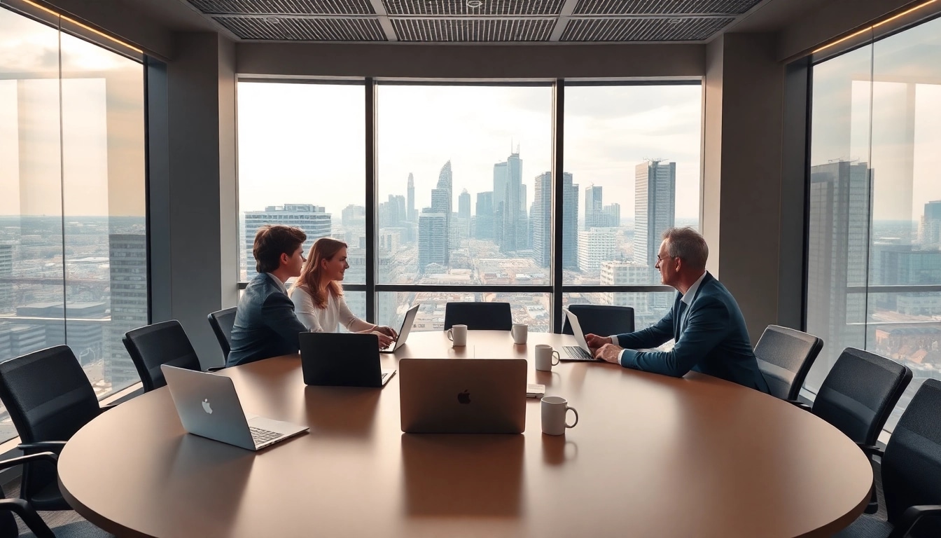 Professionelle Besprechung mit Headhunter Düsseldorf zur Personalvermittlung.