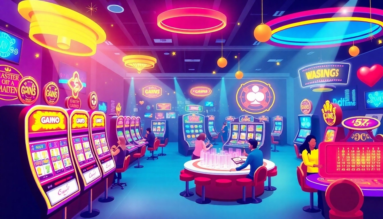 Experience thrilling gameplay with exciting bonus casino offers and vibrant slot options.