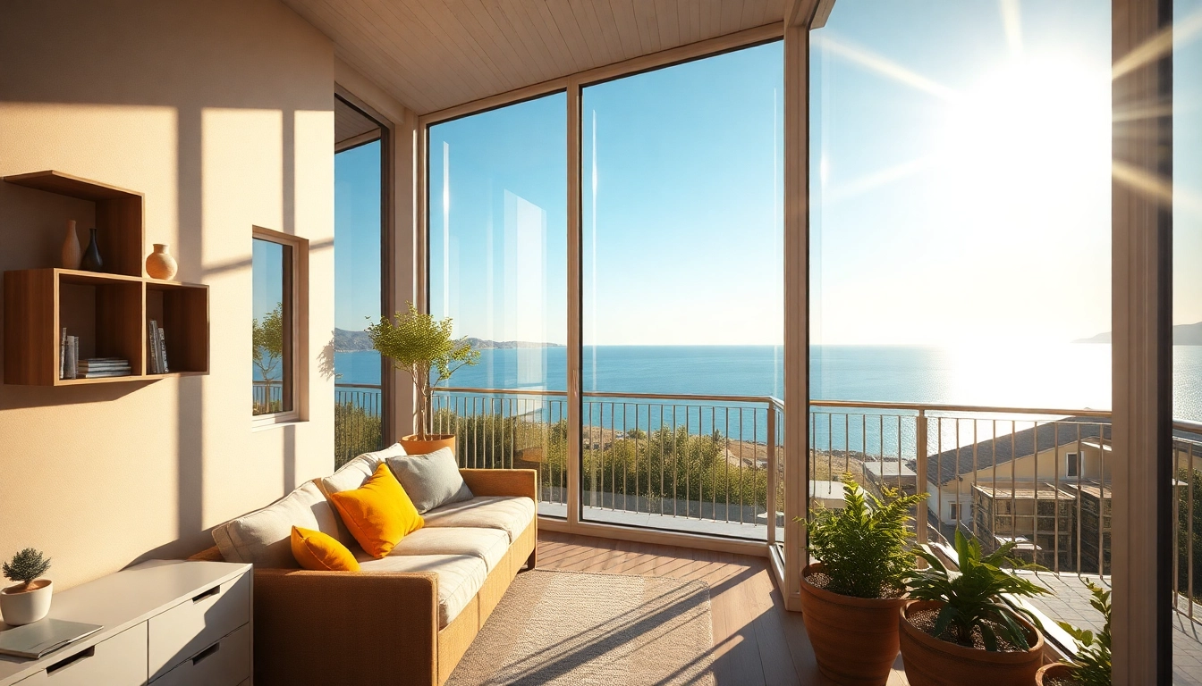 Kaufen Sie eine atemberaubende Wohnung in Nordzypern mit Meerblick und modernem Design.