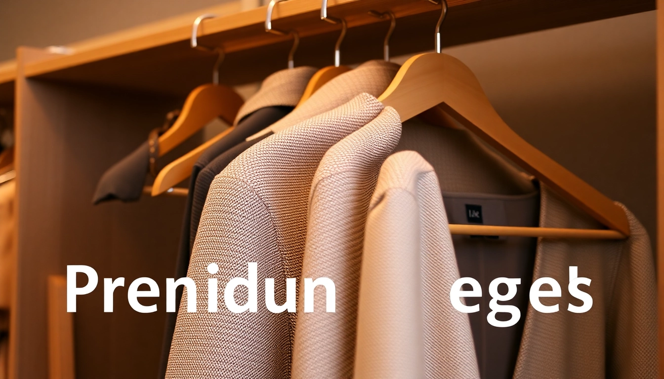 Showcase premium kleiderbügel with elegant wood finish, demonstrating quality and style.