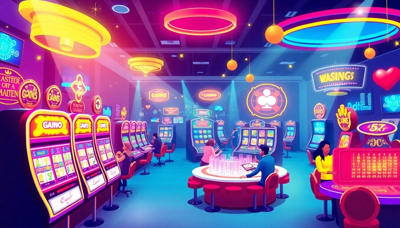 Experience thrilling gameplay with exciting bonus casino offers and vibrant slot options.