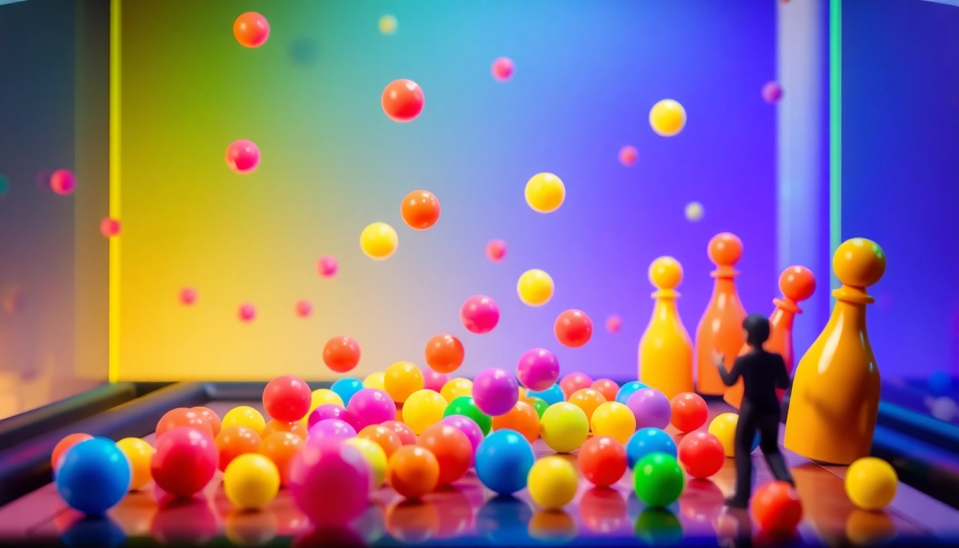 Erleben Sie die aufregende Plinko Erfahrung mit bunten fallenden Bällen auf einem transparenten Brett, das die Spannung des Spiels einfängt.