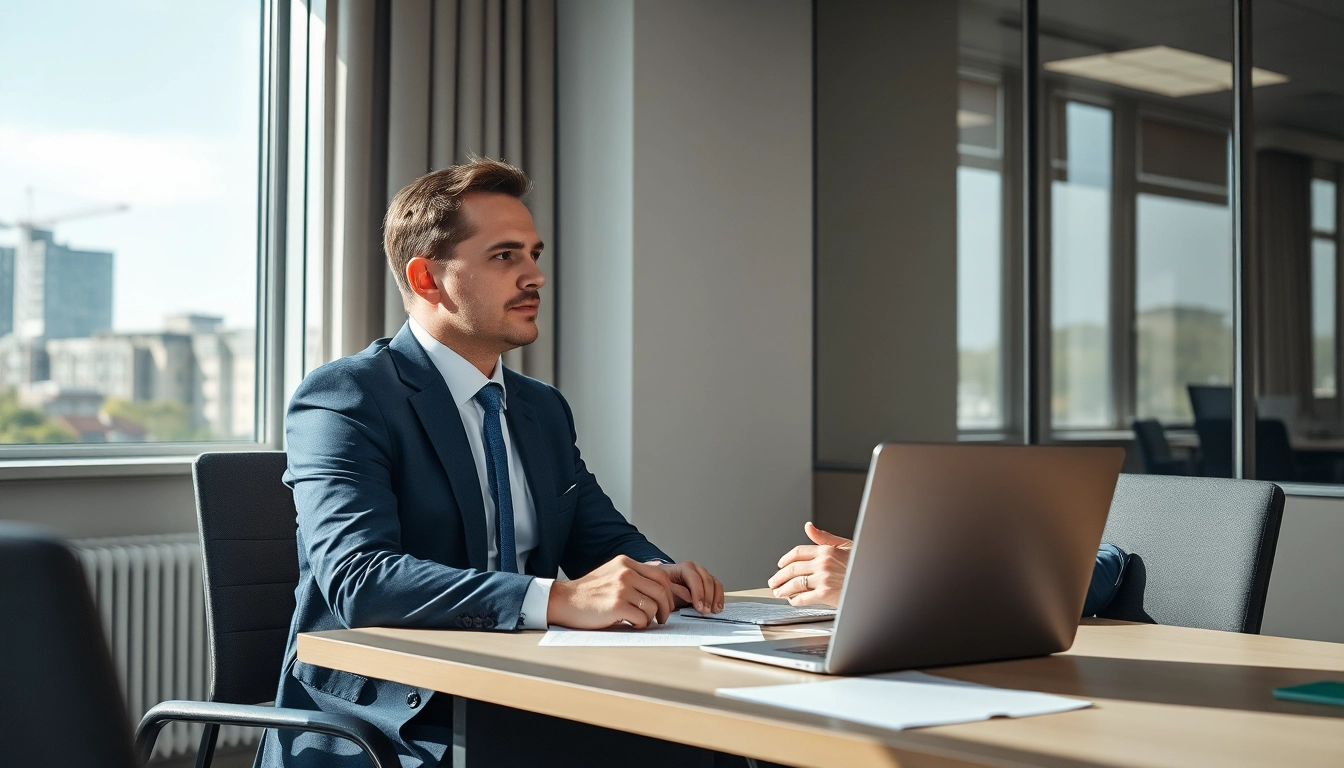 Headhunter Bielefeld beim professionellen Recruiting in einem modernen Büro.