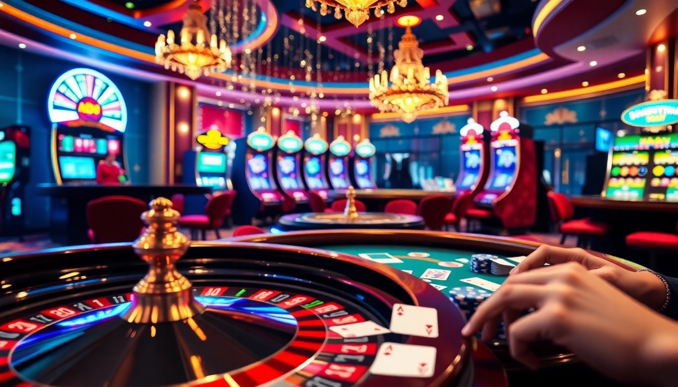 Experience thrilling moments at king88 with vibrant casino tables and exciting gameplay.