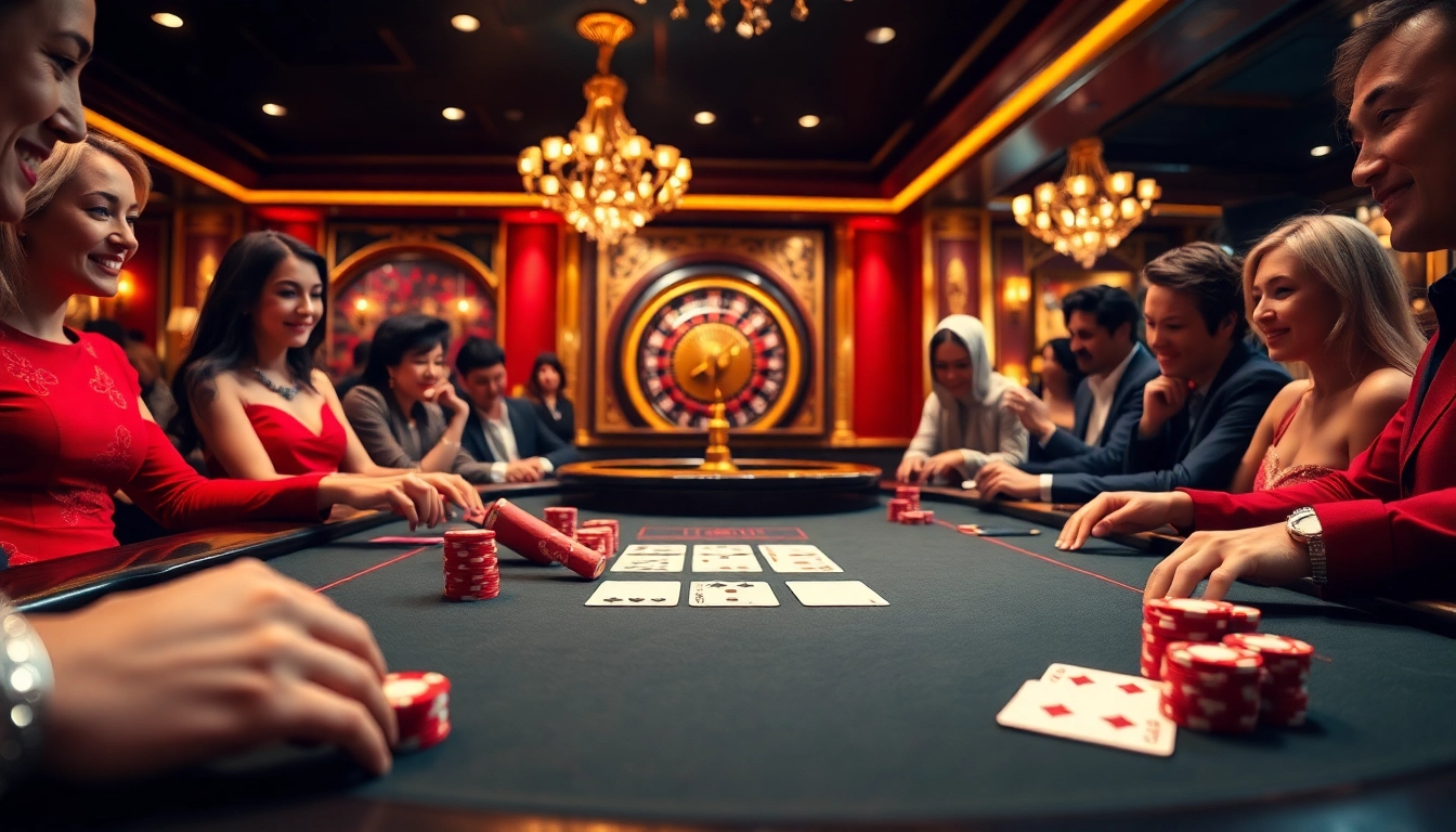 Engage in thrilling gameplay at https://jun88.buzz/ with our vibrant casino atmosphere featuring poker and roulette.