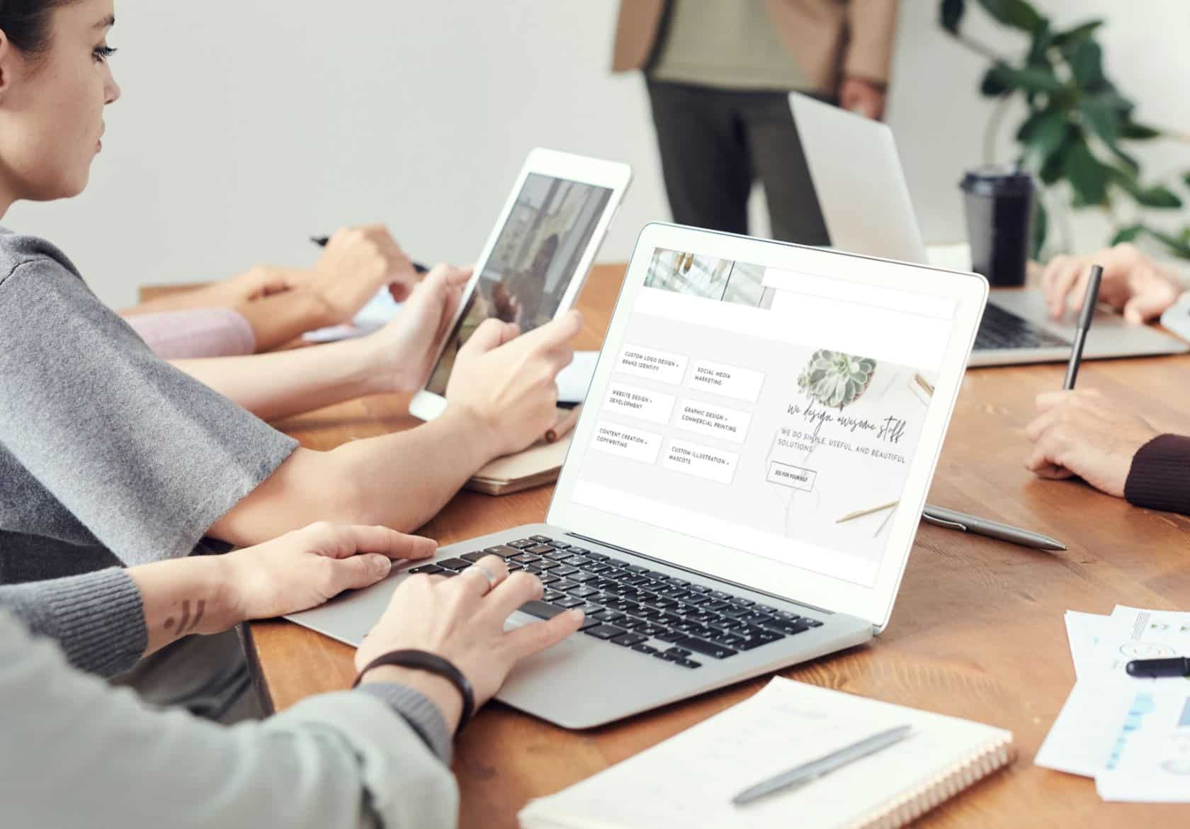 Professionelles Webdesign und messbare Ergebnisse dank SEO-optimierte Website