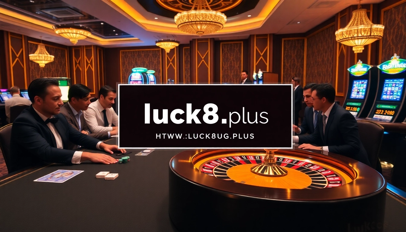Experience the excitement of https://luck8.plus/ with thrilling casino games and vibrant atmosphere.