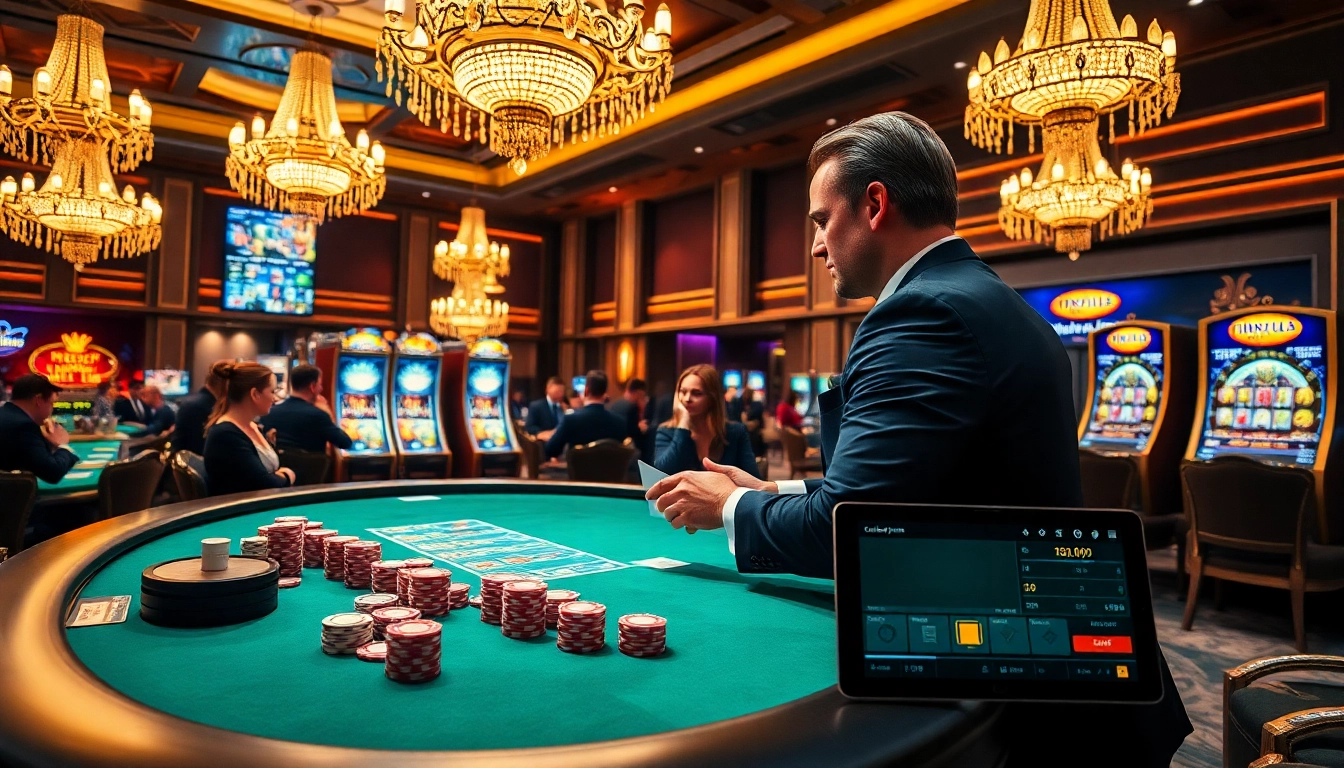 Experience high-stakes excitement at https://kjcmh.com/ with vibrant poker chips and thrilling casino action.