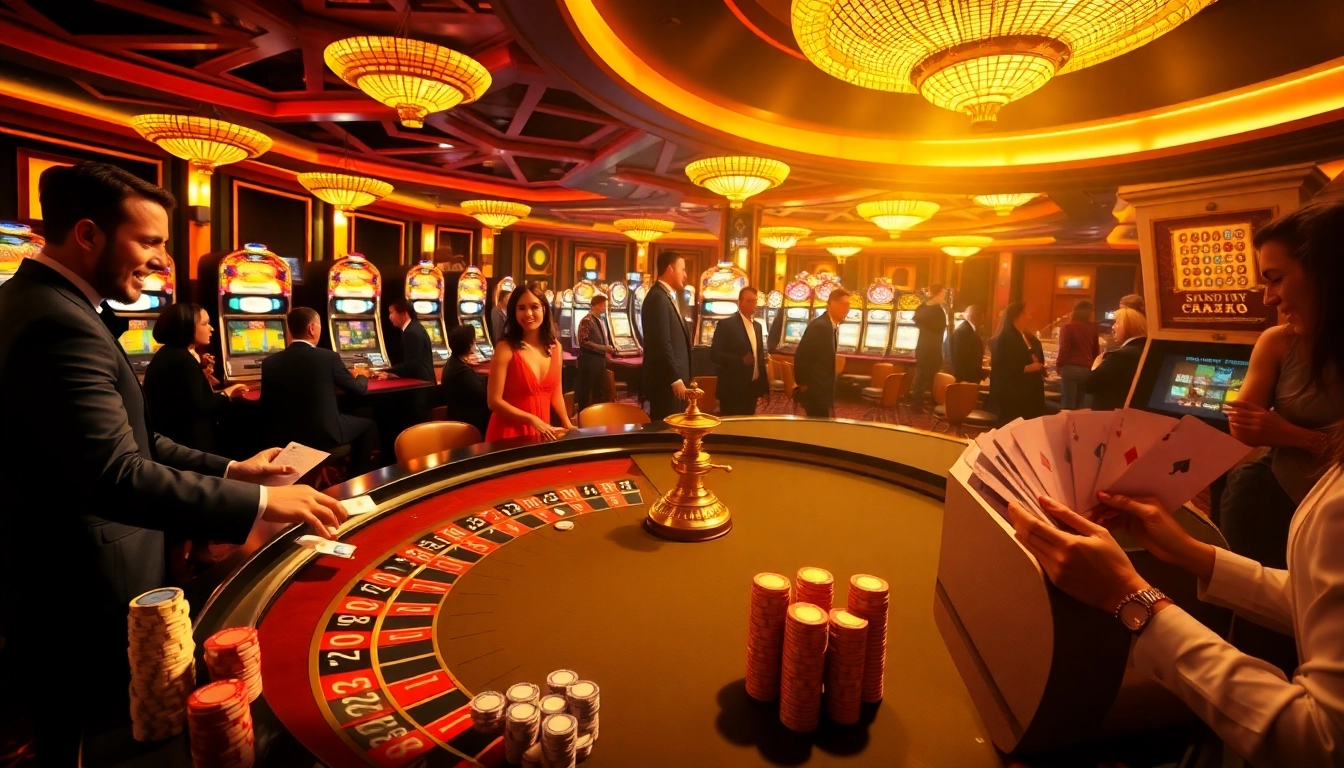 Experience high-stakes excitement at Febet with players engaging at the roulette table.