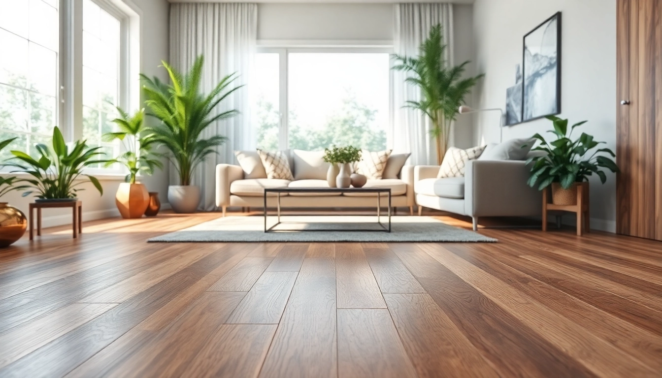 Transforming spaces with various flooring options showcased in a warm interior setting