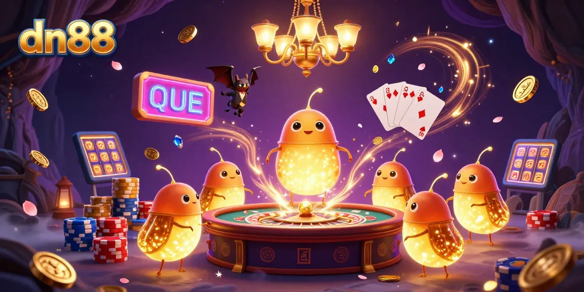 Join the excitement at dn88, where glowworms bring the casino alive with neon lights and vibrant gaming.